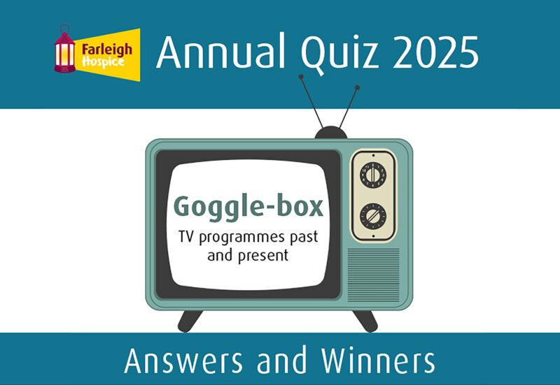Farleigh Hospice Annual Quiz 2025 titled 