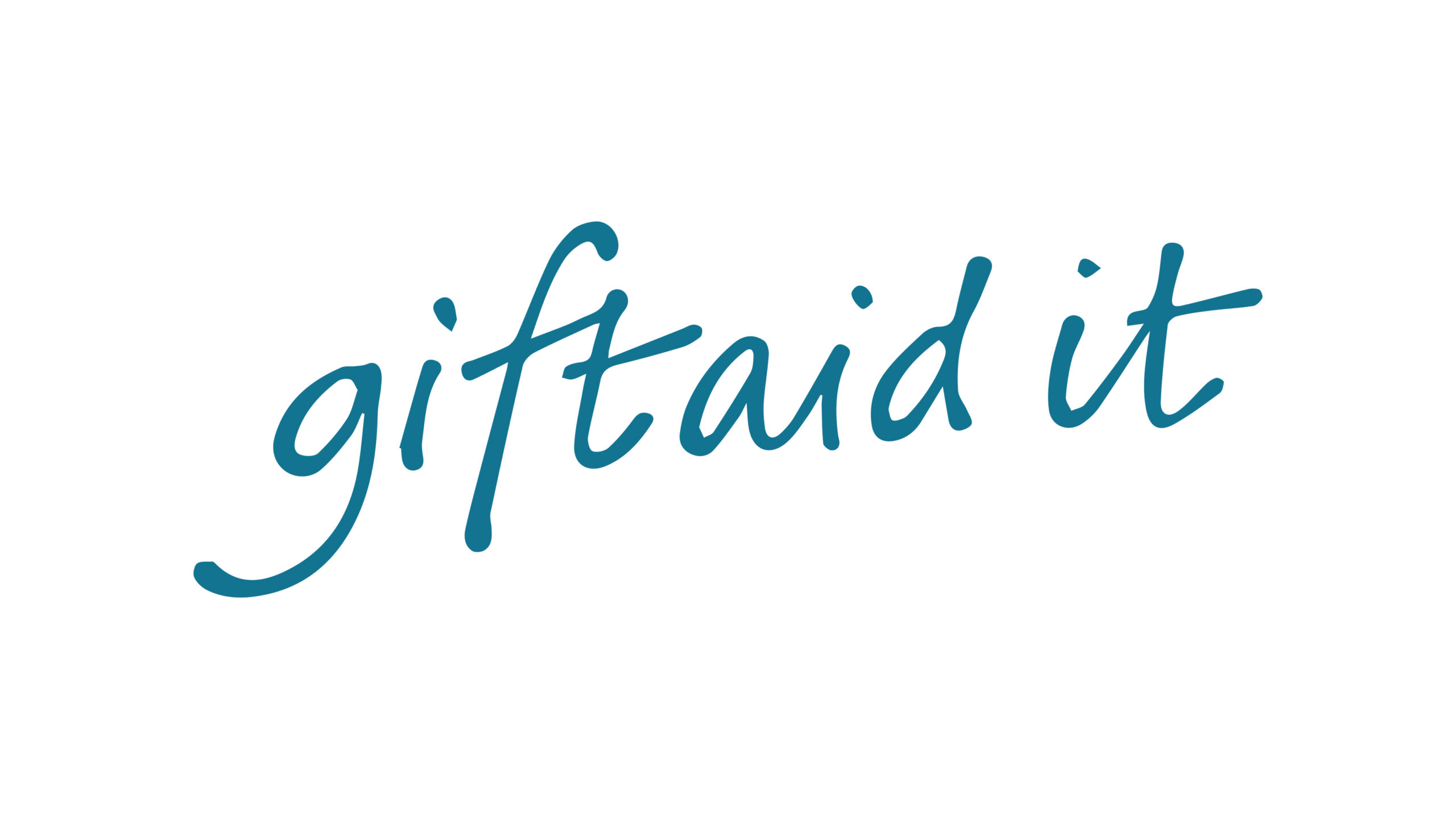 A gift aid logo