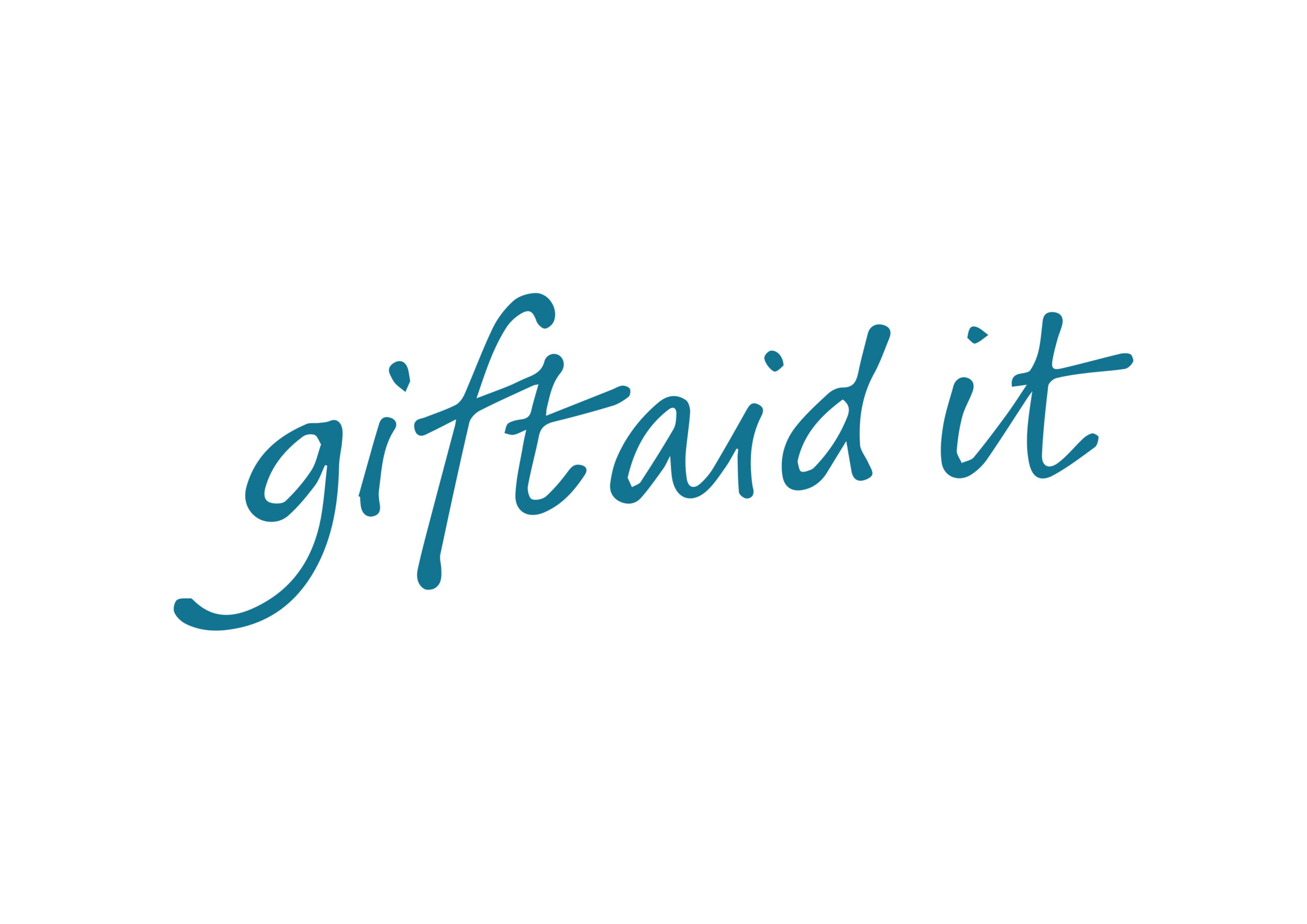 A gift aid logo