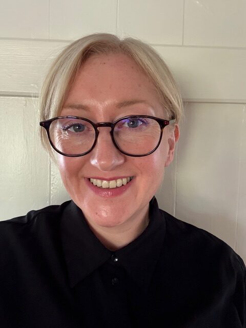 Portrait of Sonia, Trustee at Farleigh Hospice, safeguarding specialist.