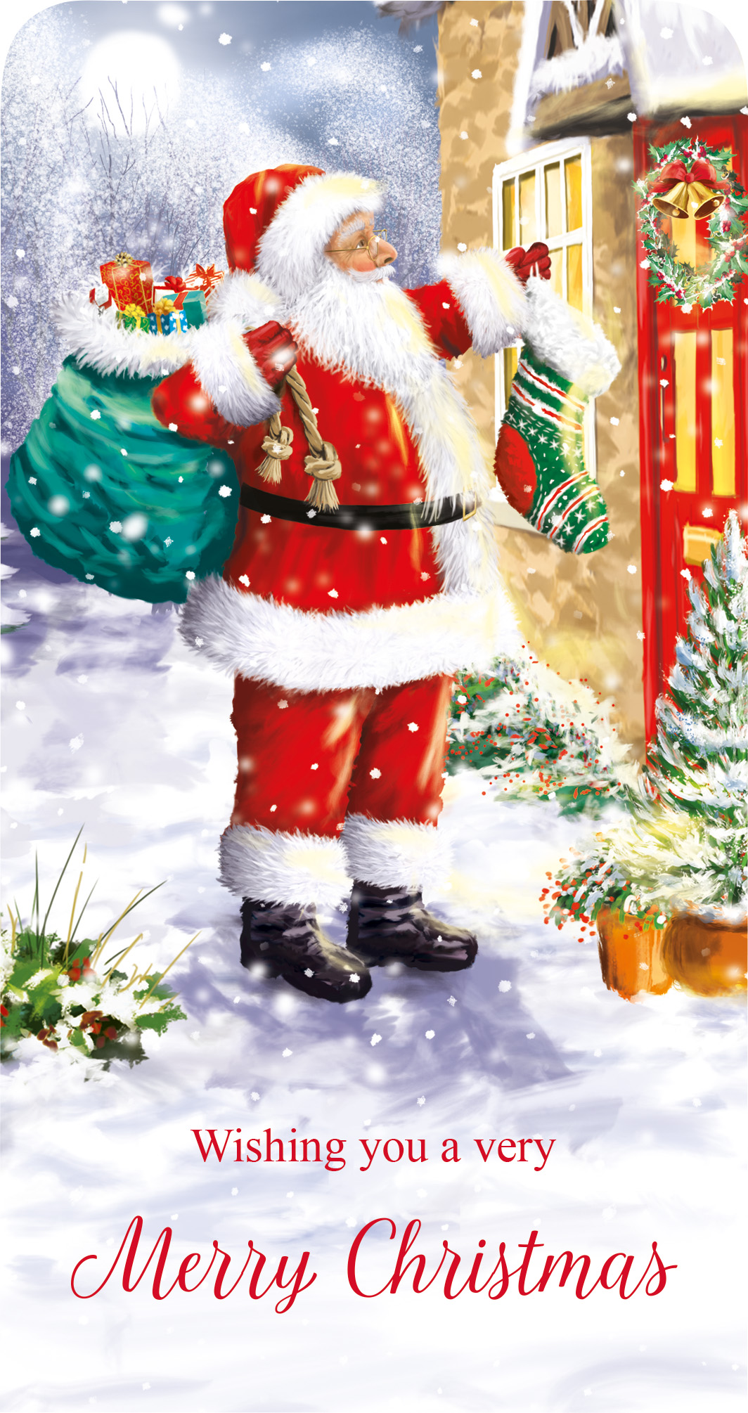 Santa Money Wallet